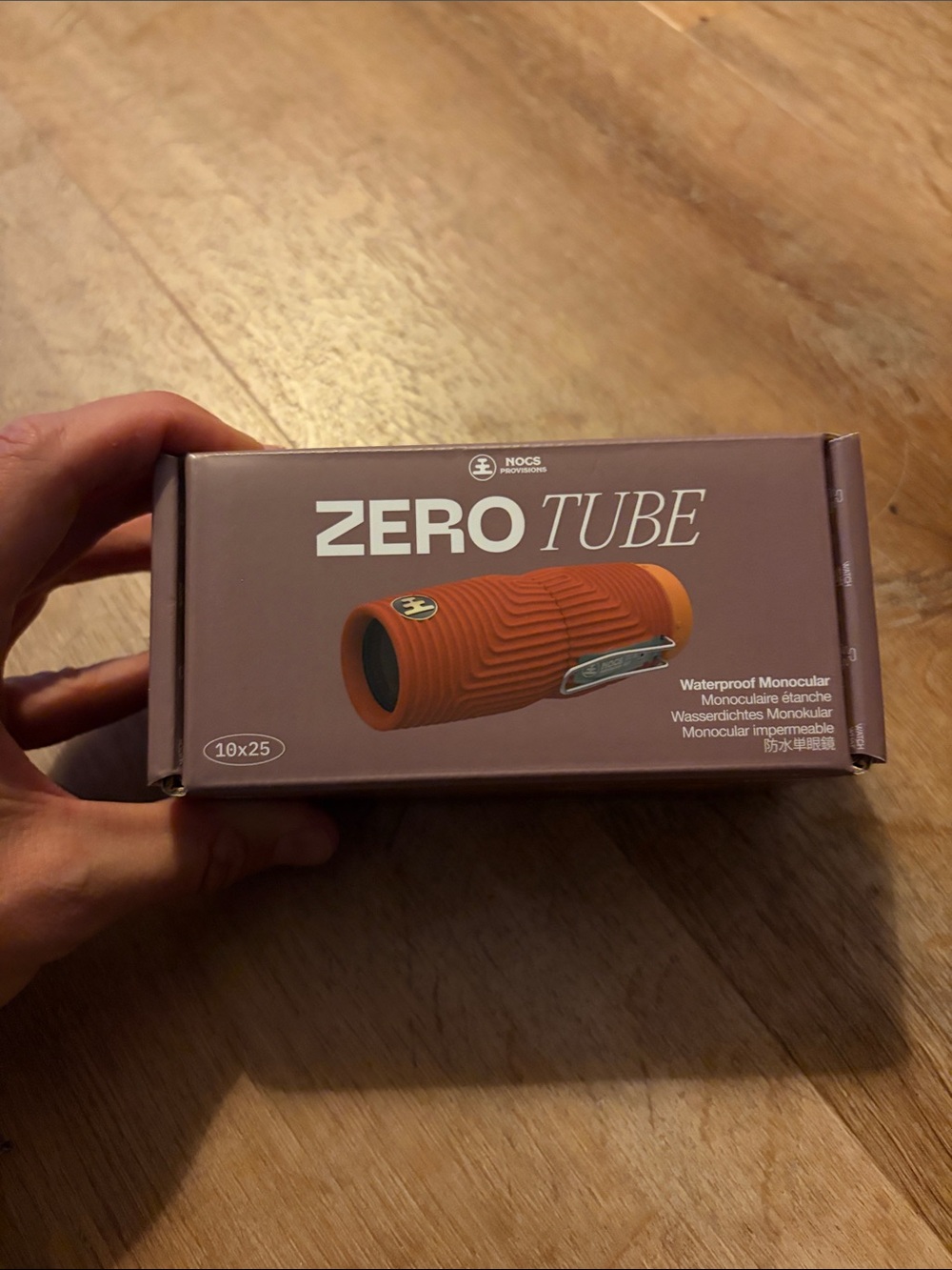 Brand new nocs provisions zero tube binoculars 10x25 monocular